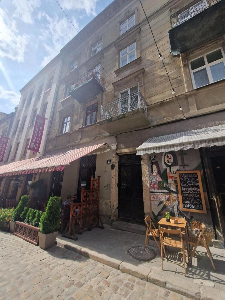 Staroievreiska Apartments 利沃夫 外观 照片
